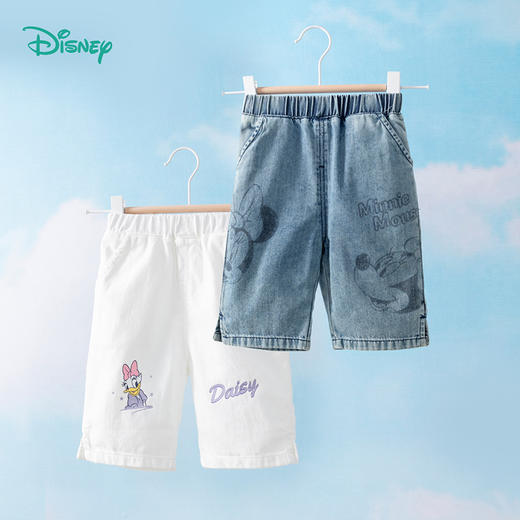 【商场同款】夏季新品女童潮流时尚牛仔七分裤婴幼儿裤子 商品图7