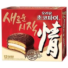 好丽友巧克力派情468g오리온 초코파이 정