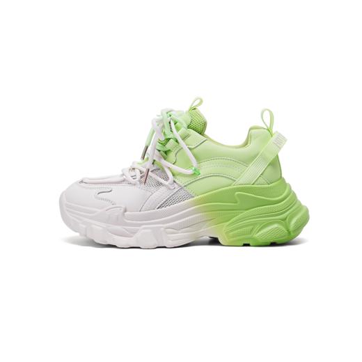 西村名物2022年夏新款活力网面老爹鞋渐变色休闲鞋女T22AM10971 商品图4