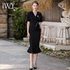 IWY/高端设计款西装套装女黑色修身显瘦夏季短袖半裙女两件套职业装女CS1783 商品缩略图0