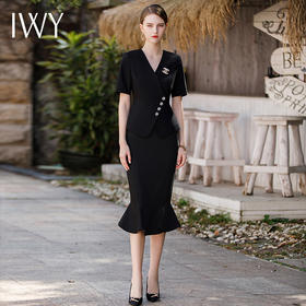 黑色套裙CS1783周六下午