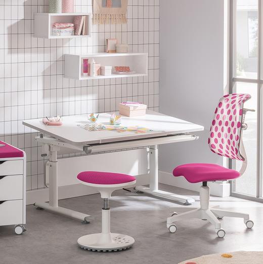 德国原装进口Paidi儿童学习桌椅 伴读凳 通过欧洲最严苛的认证 可调节倾斜角度 高度可升降 |百里居 商品图13