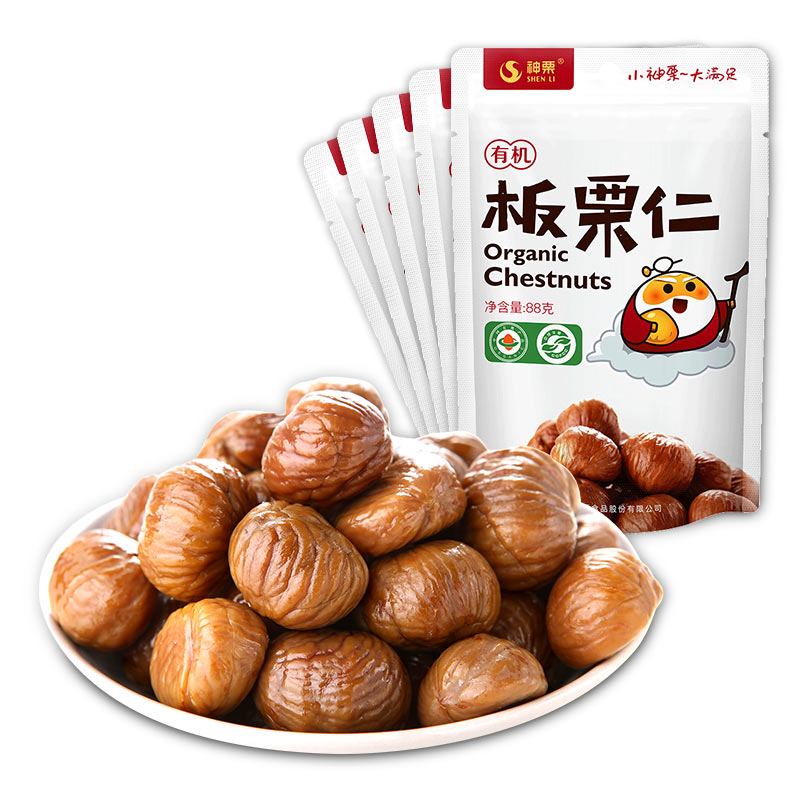 神栗有机糯香板栗仁80g/88g 两包