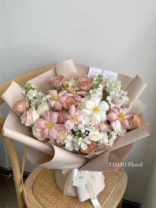 怦然心动四----粉色系混搭精品花束 商品图4