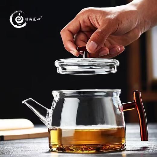 璃海匠心琼林玉枝耐热玻璃茶具套组（1壶4杯） 商品图4