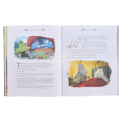 【中商原版】Amanda Li：Adventures in Moominvalley 姆明谷历险 儿童独立阅读入门初级章节书桥梁书 平装 英文原版 9岁以上 商品图7