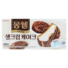 乐天梦雪原味奶油蛋糕192g몽쉘 오리지널 생크림케이크