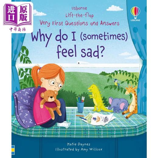 【中商原版】Very First Questions & Answers: Why do I (sometimes) feel sad?你问我答系列:为什么有时候感到难过 英文原版 商品图0