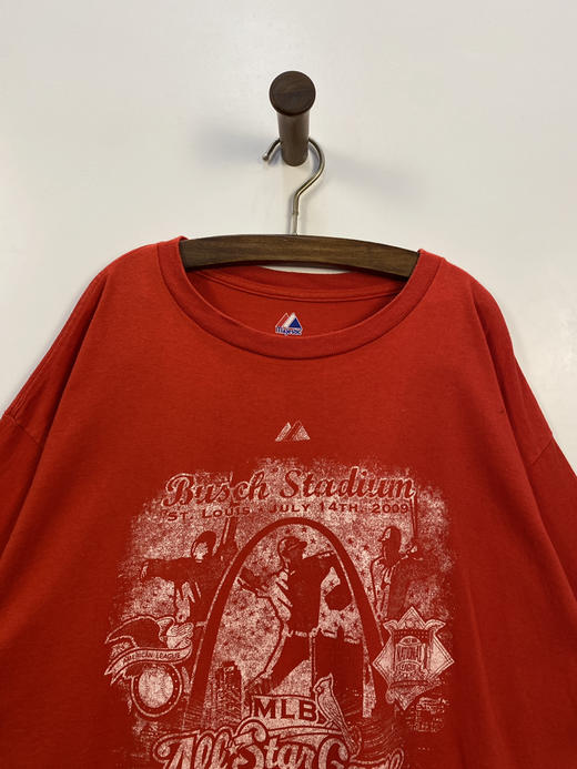 Y2K Vintage Majestic MLB 美国职业棒球大联盟 All Star 全明星 厚款 短袖T恤 _SST(XL) 商品图0