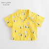 马克珍妮夏装新款 男童全棉满印短袖衬衫 儿童上衣230013 商品缩略图3