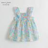 马克珍妮夏装新款裙子 女童田园风舒适棉真丝连衣裙230755 商品缩略图1
