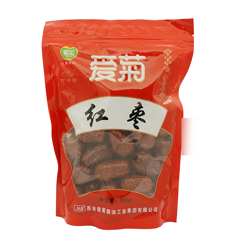 爱菊红枣500g