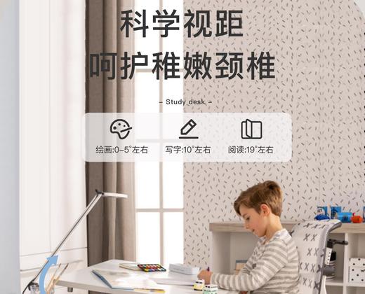德国原装进口Paidi儿童学习桌椅 伴读凳 通过欧洲最严苛的认证 可调节倾斜角度 高度可升降 |百里居 商品图7