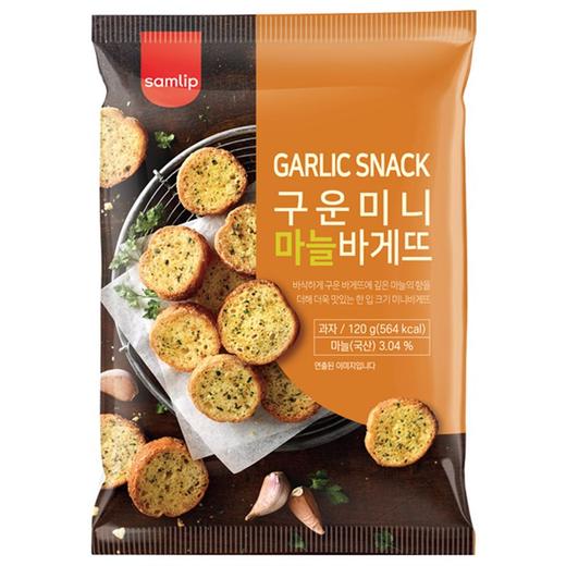 三立烤迷你大蒜法棍饼干120g삼립 구운미니 마늘바게트 商品图0
