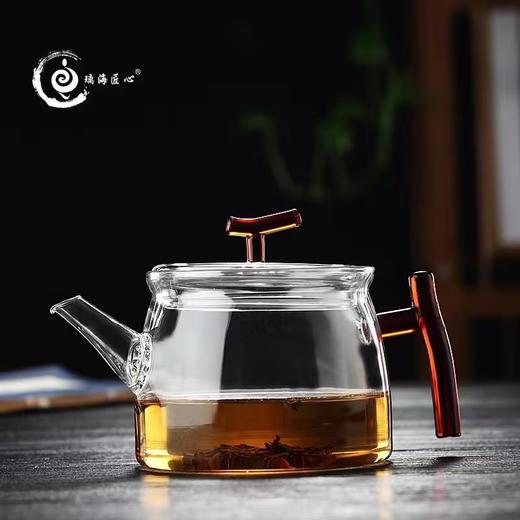 璃海匠心琼林玉枝耐热玻璃茶具套组（1壶4杯） 商品图7