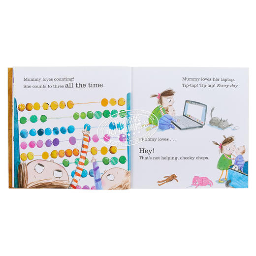 【中商原版】Laura Hughes 妈妈的行李箱 Mummy's Suitcase 精品绘本 低幼亲子故事绘本 亲子关系 平装 英文原版 3-6岁 商品图6