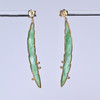 清代翡翠“一帆风顺”耳环 商品缩略图1