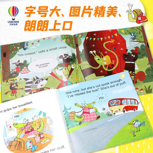 尤斯伯恩 我的英语分级图书馆 自然拼读 3-6岁 英国尤斯伯恩出版公司 著 少儿英语 商品图1