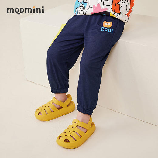 【80-130cm】男童冰丝防蚊裤撞色大口袋灯笼裤MQDMINI童装 商品图2