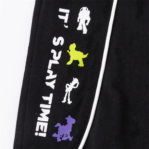 【商场同款】迪士尼童装男童运动休闲九分裤春秋夏季纯棉透气儿童撞色潮搭裤子 商品图4