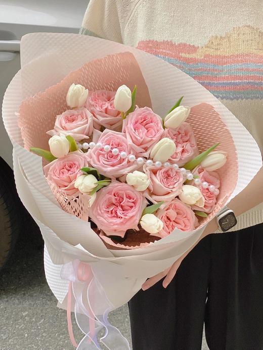 怦然心动四----粉色系混搭精品花束 商品图1