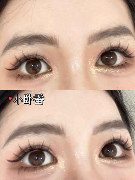 Allecon·年抛  小青心/小腮红/小卧蚕 水光瞳温柔又纯欲/颜控档真的爱惨了；染色 13.5mm/备注双眼度数 商品图3