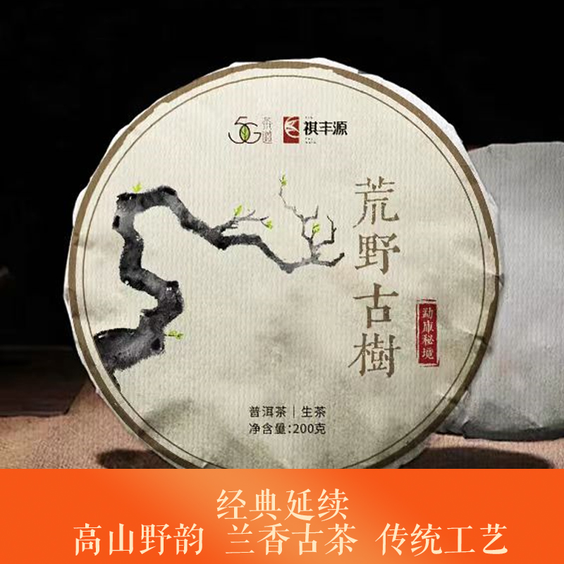 【2023联名定制】普洱生茶 2023荒野古树 200g