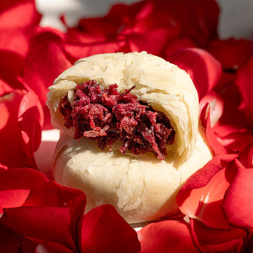 云南玫瑰鲜花饼400克 干净纯粹的味道 商品图2