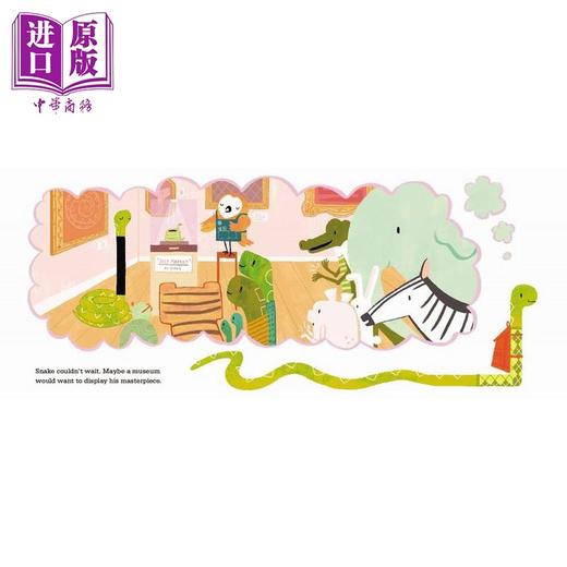 【中商原版】Snake's Big Mistake 小蛇的错误 英文原版进口图书 精装儿童绘本动物故事图画书 4岁+儿童读物 亲子童书品格养成 商品图3