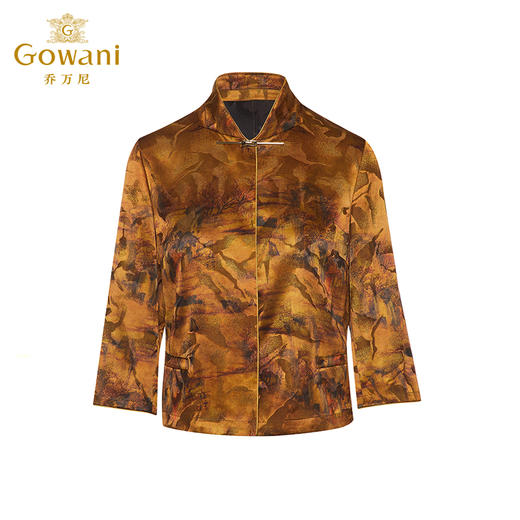 乔万尼真丝衬衫重磅30mm桑蚕丝立领上衣高级感ET2B275 商品图4