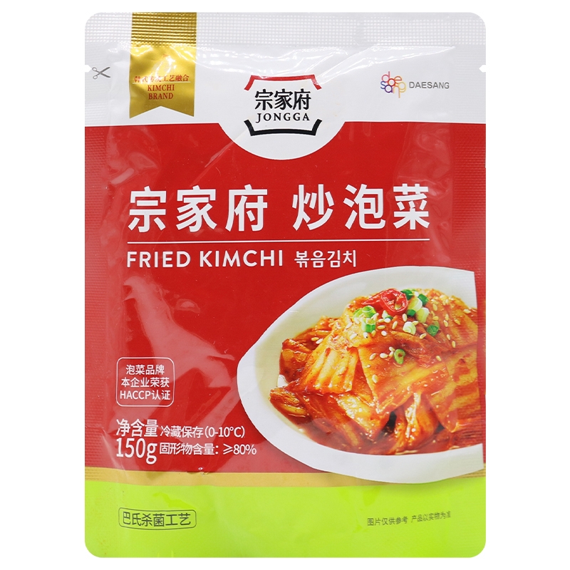 宗家府炒泡菜150g종가집볶음김치150g