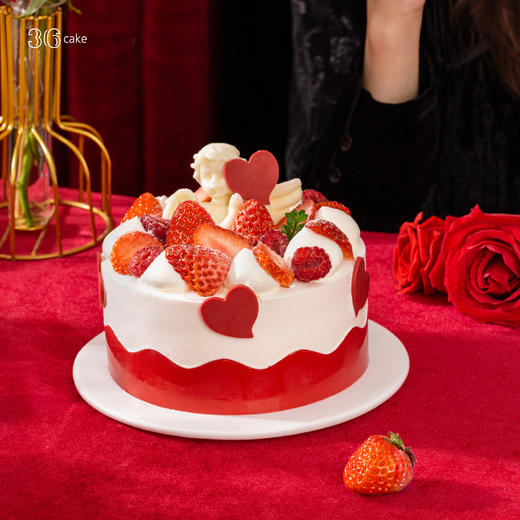 【福田专属】丘比特·倾心莓果 | 36 CAKE 商品图0