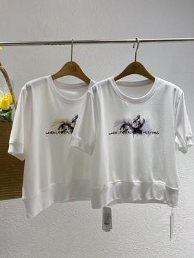 女圆领短袖T3902
