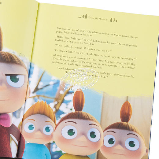 【中商原版】Amanda Li：Adventures in Moominvalley 姆明谷历险 儿童独立阅读入门初级章节书桥梁书 平装 英文原版 9岁以上 商品图3