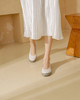 西村名物2023年春季新款头层牛皮鞋面猪皮内里内垫平底舒适单鞋T12531 商品缩略图1