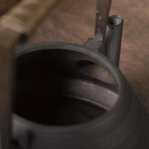 渡和堂铁壶 中国原创纯手工铸铁壶生活美学茶具 生铁茶壶 心源映像 商品图6