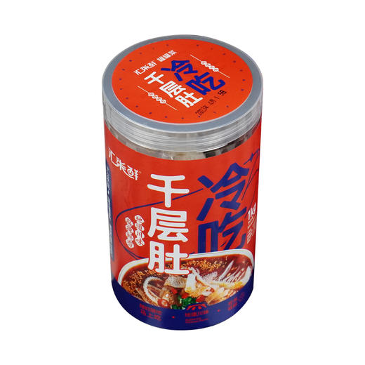 【59.9元1000g/罐】汇柒鲜 冷吃千层肚1kg/罐 川香红油毛肚牛肚 商品图8