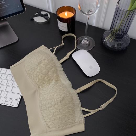 【牢牢扒住 一个字“稳”！抹胸内衣】不塌杯，无痕无钢圈任意卷，防止下垂海藻润肤yijun乳胶棉罩杯，黑科技液态双层防滑，抹胸无肩带内衣，女薄款无痕隐形防走光文胸粉丝专属 商品图7