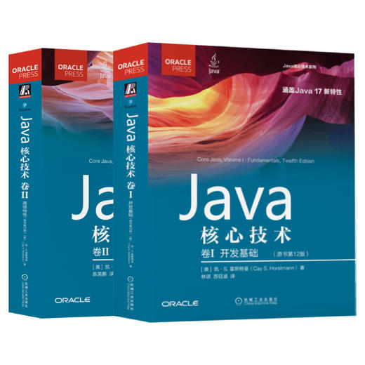 套装 官网正版 Java核心技术 原书12版 共2卷 Java核心技术 卷1 开发基础 Java核心技术 卷2 高级特性 商品图2