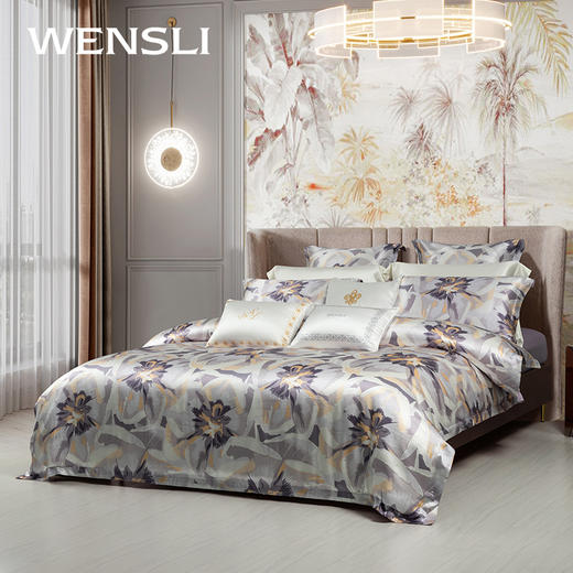 万事利真丝床品四件套-花信年华 商品图1