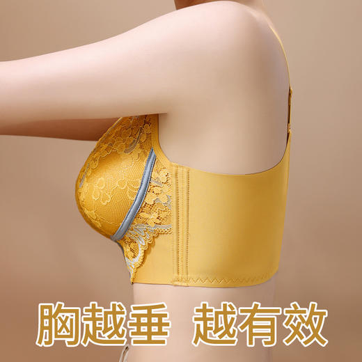 【健康养护！人参量子内衣】女聚拢提拉，量子芯片，让胸部年轻化，小胸专用胸罩，防下垂调整型文胸罩又纯又欲，颜值天花板粉丝专属 商品图2