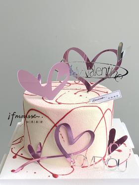 「520」镭射 爱心泡泡