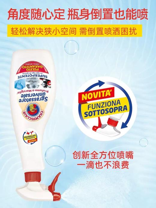 大公鸡管家多功能油污净(红色马赛) 600ml 商品图3