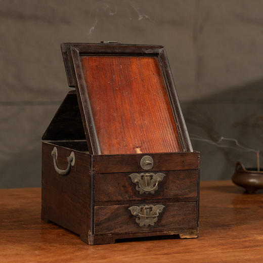 清 红木镜箱 商品图3