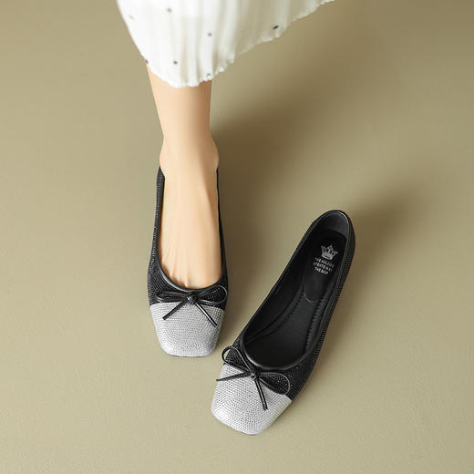 柔软舒适，时尚拼接平底单鞋NX-m1599 商品图10
