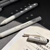 日本派通pentel联名ASKUL定制限定款BLN105-SK纯白杆速干中性笔 商品缩略图0