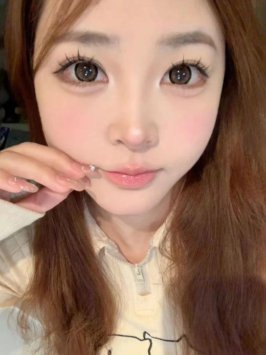 【大直径】PINKG-曲奇奶糖-14.5mm【半年抛 0-800度 无525/575】 商品图7