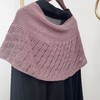 【甄珠贝】空调房御寒神器，羊毛混纺镂空小披肩【3个工作日】 商品缩略图4