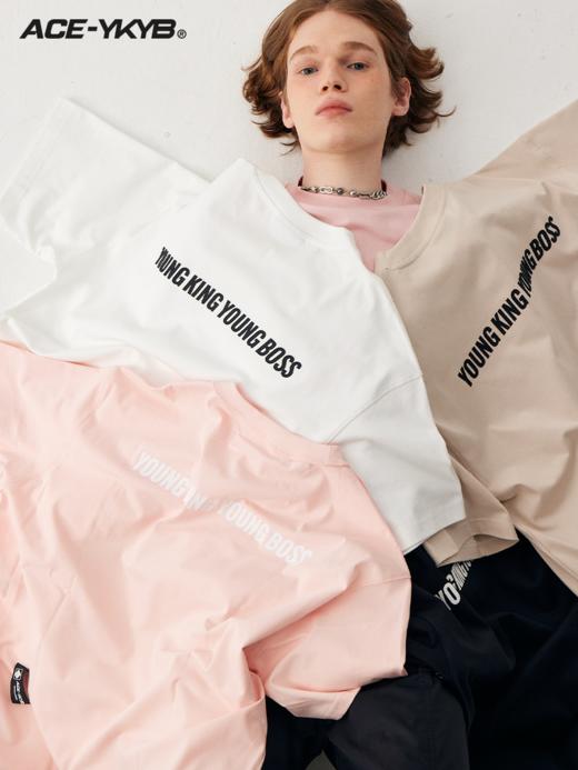 YKYB夏季新款基础百搭印花T恤 商品图0