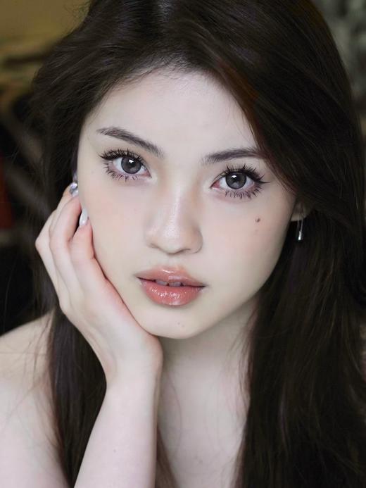 krazzicon 半年抛 杏仁奶栗 直径14.2mm着色13.5mm 商品图1